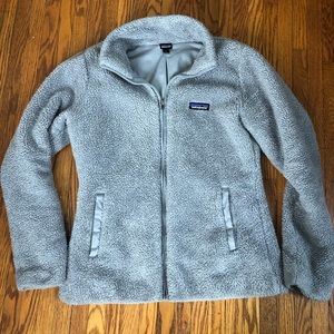 Grey Patagonia M Women’s zip up LOS GATOS